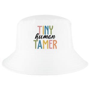 Tiny Human Tamer Kindergarten Teacher Cool Comfort Performance Bucket Hat