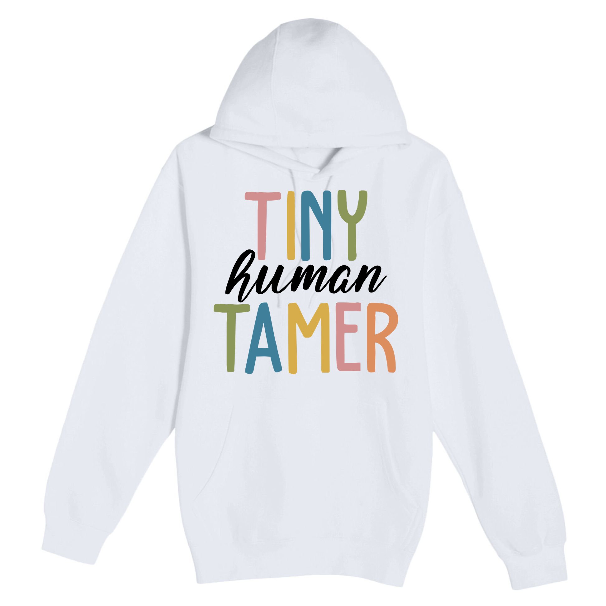 Tiny Human Tamer Kindergarten Teacher Premium Pullover Hoodie