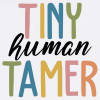 Tiny Human Tamer Kindergarten Teacher Trucker Hat