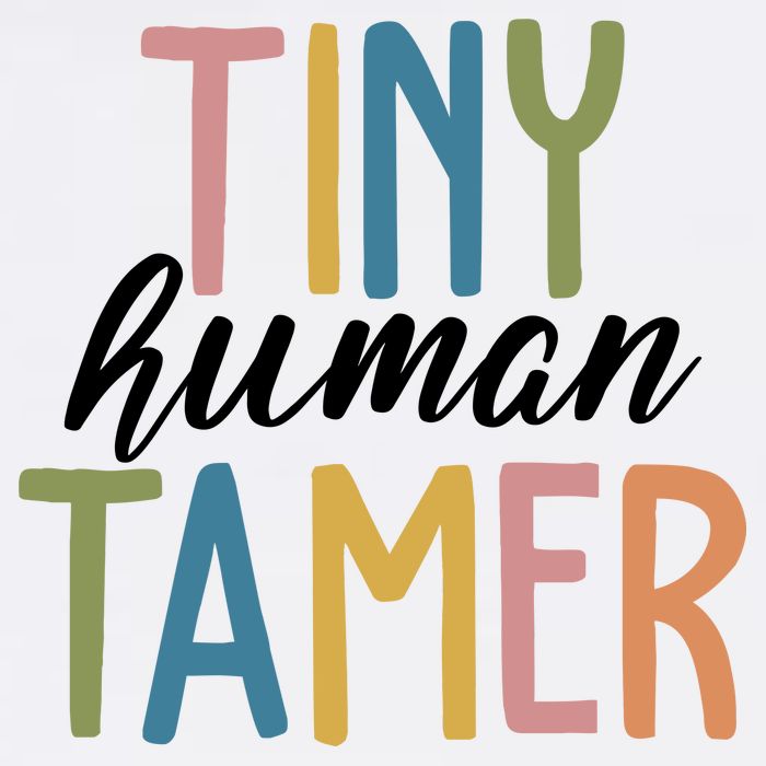 Tiny Human Tamer Kindergarten Teacher Trucker Hat