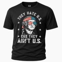 They Hate Us Cuz They Ain't Us Funny 4th of July Performance Shirt