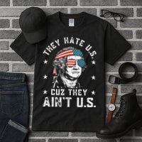 They Hate Us Cuz They Ain't Us Funny 4th of July Tall T-Shirt