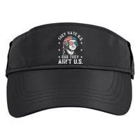 They Hate Us Cuz They Ain't Us Funny 4th of July Adult Drive Performance Visor