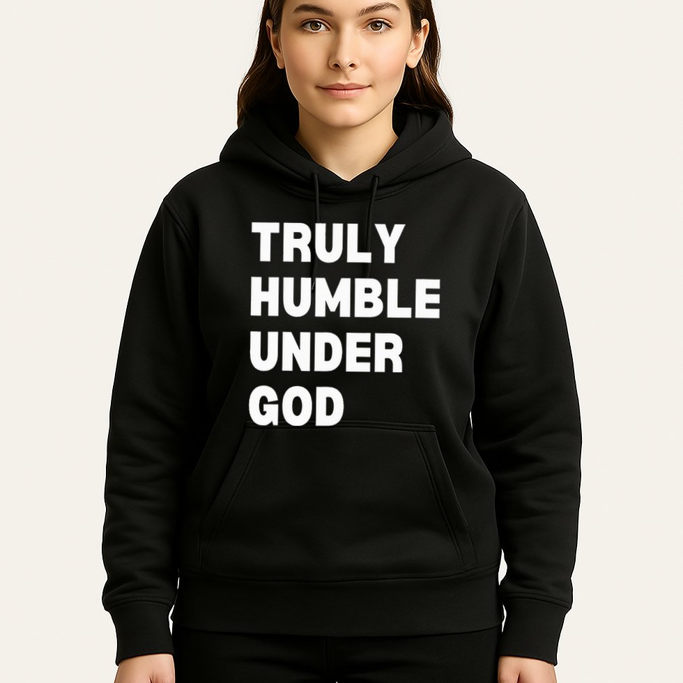 Truly Humble Under God Thug Hoodie