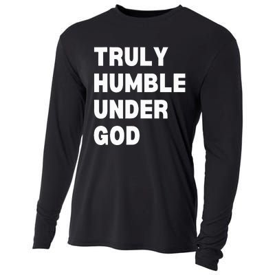 Truly Humble Under God Thug Cooling Performance Long Sleeve Crew