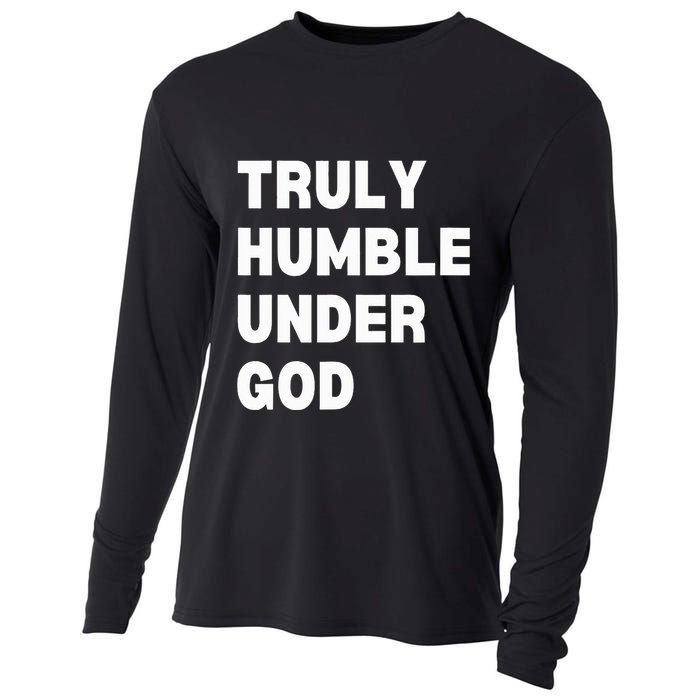 Truly Humble Under God Thug Cooling Performance Long Sleeve Crew