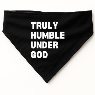 Truly Humble Under God  USA-Made Doggie Bandana