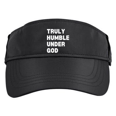 Truly Humble Under God  Adult Drive Performance Visor