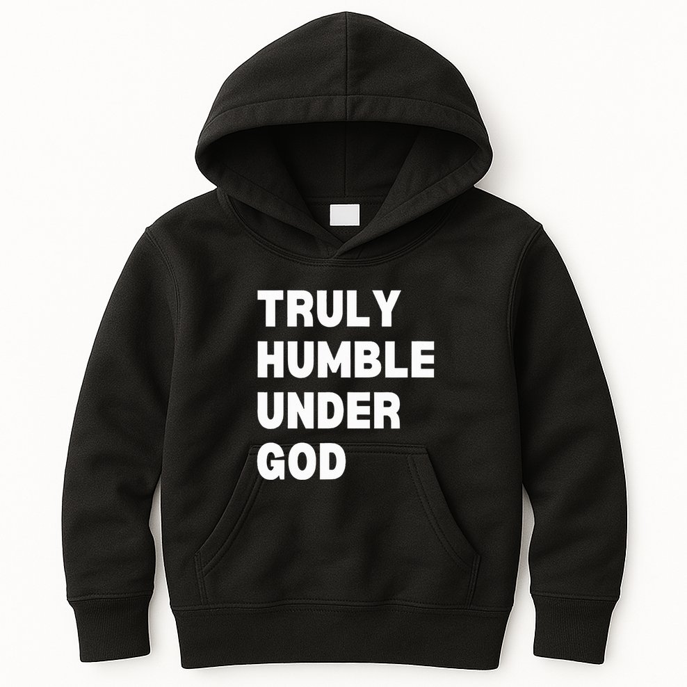 Truly Humble Under God  Kids Hoodie