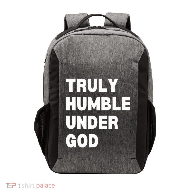 Truly Humble Under God  Vector Backpack