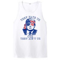 They Hate Us Cuz They AinT Us Funny Trump 4th Of July 2024 PosiCharge Competitor Tank