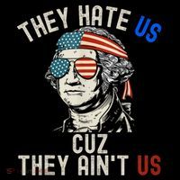 They Hate Us Cuz They AinT Us Usa American Flag 4th Of July Cooling Performance Long Sleeve Crew