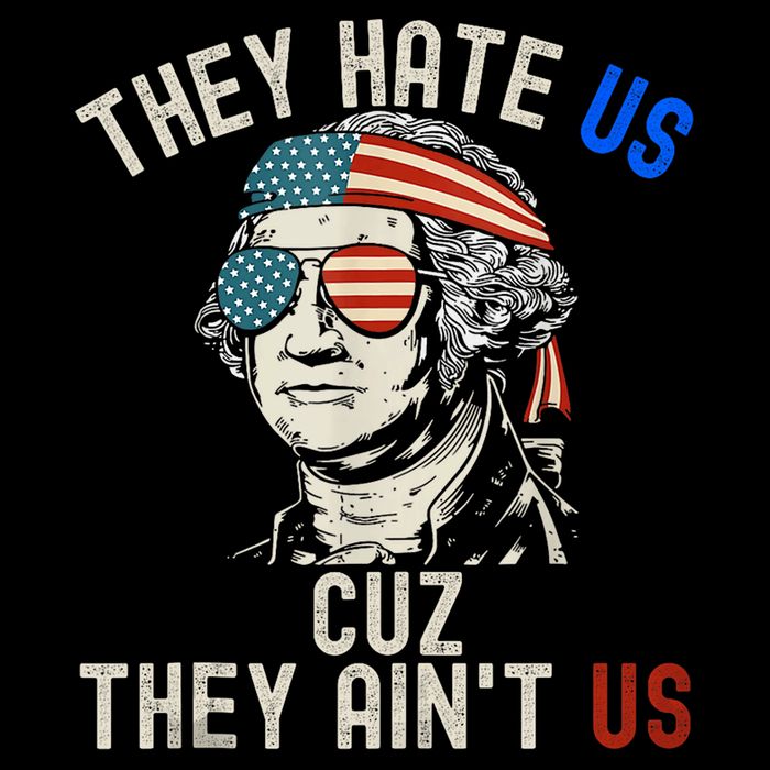 They Hate Us Cuz They AinT Us Usa American Flag 4th Of July Wool Snapback Cap