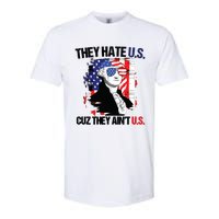 They Hate Us Cuz Thay Aint Us Softstyle® CVC T-Shirt