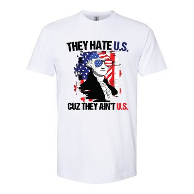 They Hate Us Cuz Thay Aint Us Softstyle® CVC T-Shirt