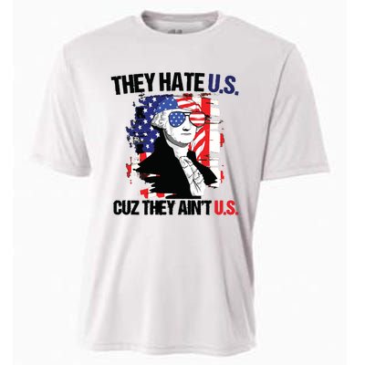 They Hate Us Cuz Thay Aint Us Cooling Performance Crew T-Shirt