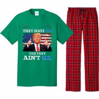 They Hate Us Cuz They AinT Us Usa Donald Trump Conservative Pajama Set