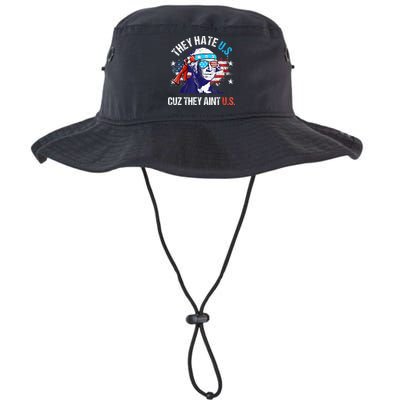 They Hate Us Cuz They AinT Us Funny 4th Of July Bucket Hat