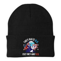 They Hate Us Cuz They AinT Us Funny 4th Of July Beanie