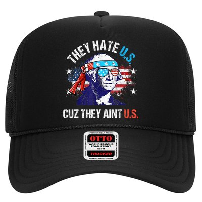 They Hate Us Cuz They AinT Us Funny 4th Of July Hat