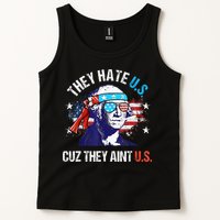 They Hate Us Cuz They AinT Us Funny 4th Of July Tank Top