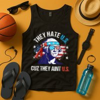 They Hate Us Cuz They AinT Us Funny 4th Of July Tank Top