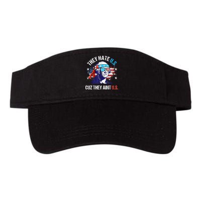 They Hate Us Cuz They AinT Us Funny 4th Of July Visor