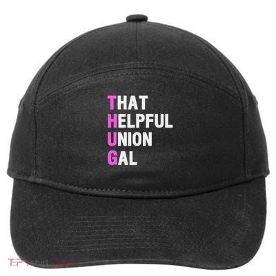 That Helpful Union Gal 7-Panel Snapback Hat