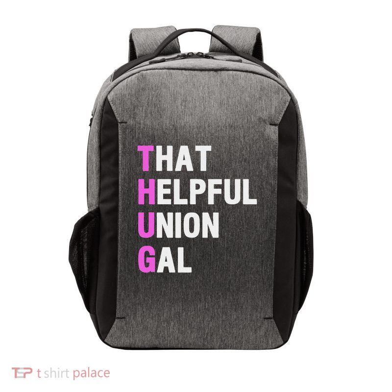 That Helpful Union Gal Vector Backpack