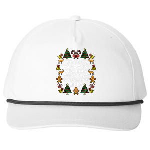 Too Hot Ugly Christmas Sweaters Funny Xmas Family Snapback Five-Panel Rope Hat