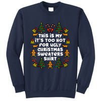 Too Hot Ugly Christmas Sweaters Funny Xmas Women Family Sweatshirt