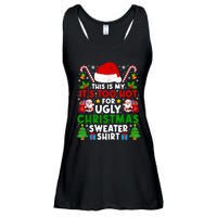 Too Hot Ugly Christmas Sweaters Family Xmas Pajamas Holiday Ladies Essential Flowy Tank