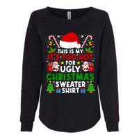 Too Hot Ugly Christmas Sweaters Family Xmas Pajamas Holiday Womens California Wash Sweatshirt