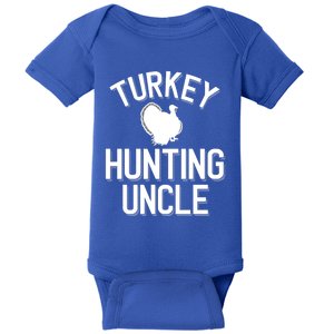 Turkey Hunting Uncle Cool Turkey Hunting Family Funny Gift Baby Bodysuit