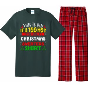 TOO HOT UGLY Christmas Sweaters Funny Xmas  Family  Pajama Set