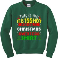 TOO HOT UGLY Christmas Sweaters Funny Xmas  Family  Kids Sweatshirt