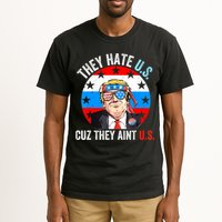 They Hate Us Cuz They Aint Us Funny 4th Of July USA Tall T-Shirt