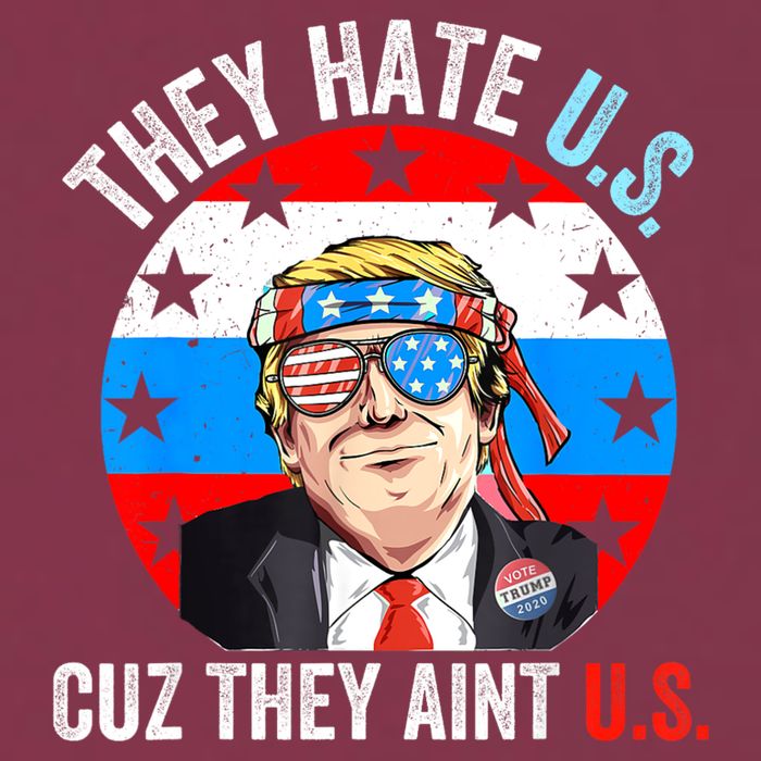 They Hate Us Cuz They Aint Us Funny 4th Of July USA 16oz Travel Tumbler