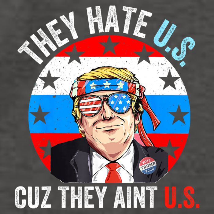 They Hate Us Cuz They Aint Us Funny 4th Of July USA Vector Backpack