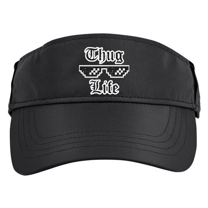 Thug Life Retro Glasses Meme Adult Drive Performance Visor