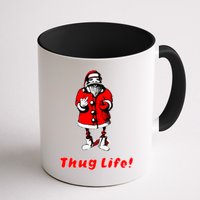 Thug Life Santa Claus Finger Christmas Mug