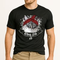 Thug Life X9 Gangster Cat Cooling Performance Crew T-Shirt
