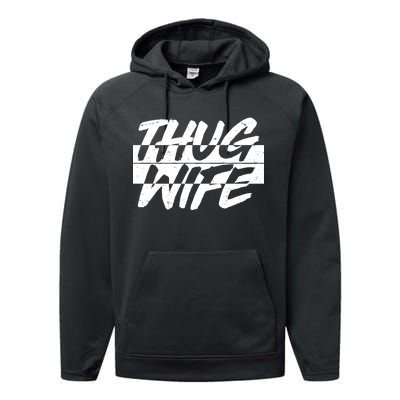 Thug Wife Performance Fleece Hoodie