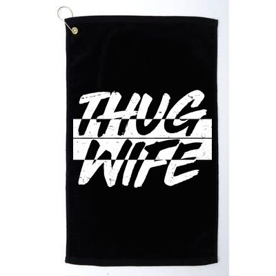 Thug Wife Platinum Collection Golf Towel