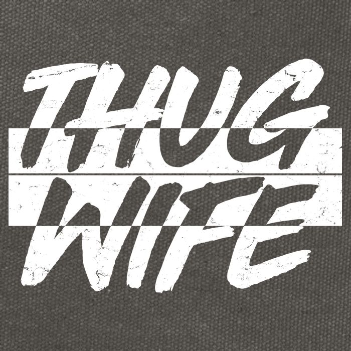 Thug Wife Cotton Canvas Backpack