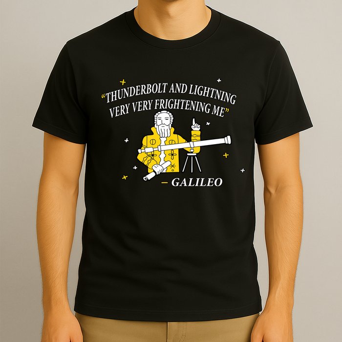 Thunderbolt and Lightning Galileo T-Shirt