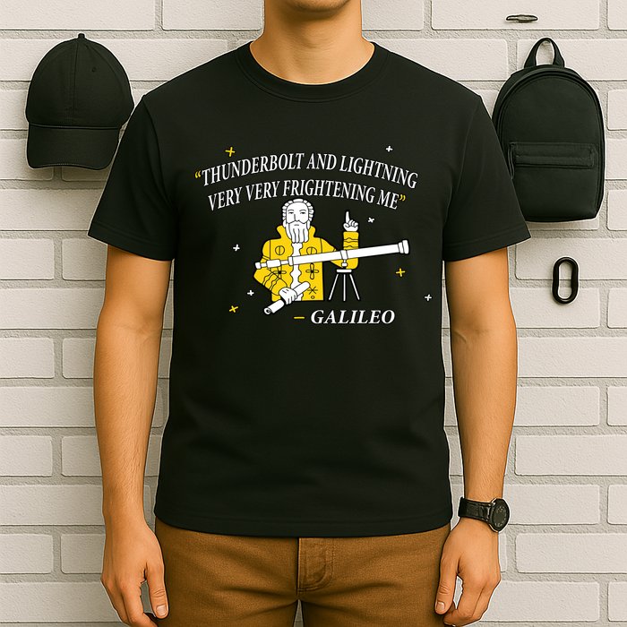 Thunderbolt and Lightning Galileo T-Shirt