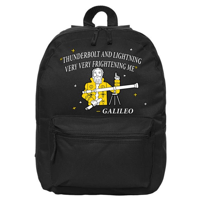 Thunderbolt and Lightning Galileo 16 in Basic Backpack