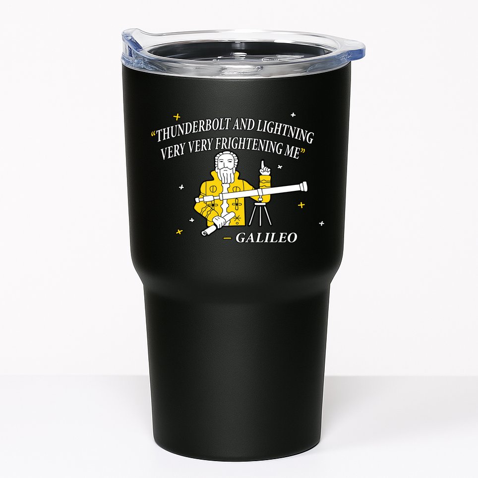 Thunderbolt and Lightning Galileo Tumbler