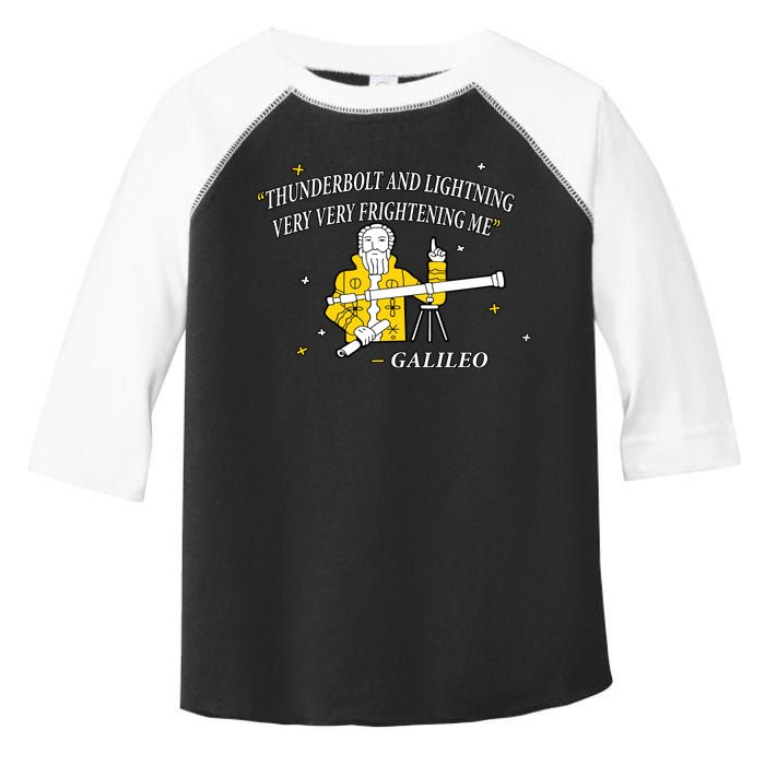 Thunderbolt and Lightning Galileo Toddler Fine Jersey T-Shirt